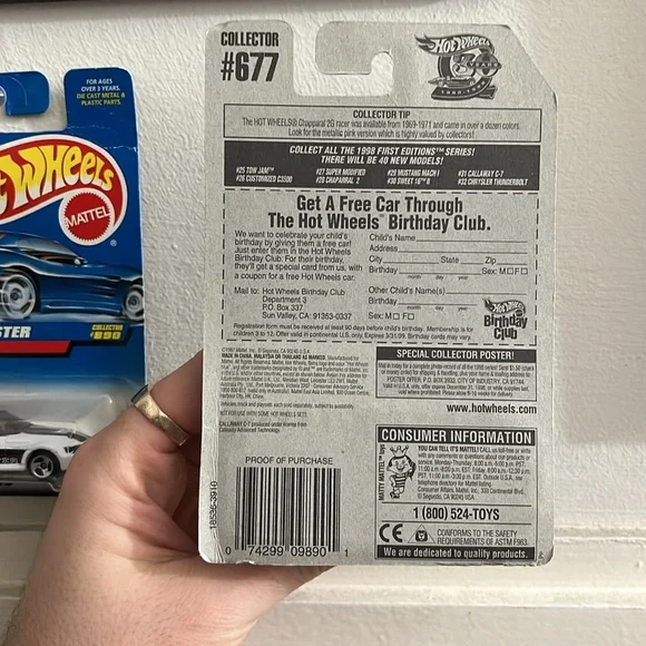 Mattel Hot Wheels toy cars (2) from 1990s - Picture 5 of 10